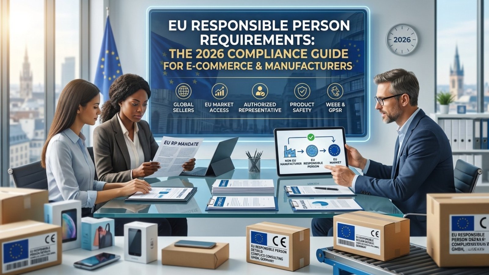 EU Responsible Person Requirements: The 2026 Compliance Guide for E-Commerce & Manufacturers