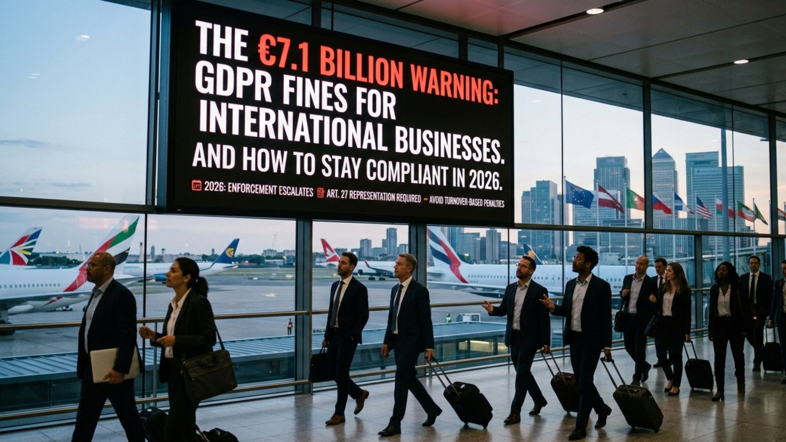 The €7.1 Billion Warning: GDPR Fines for International Businesses and How to Stay Compliant in 2026
