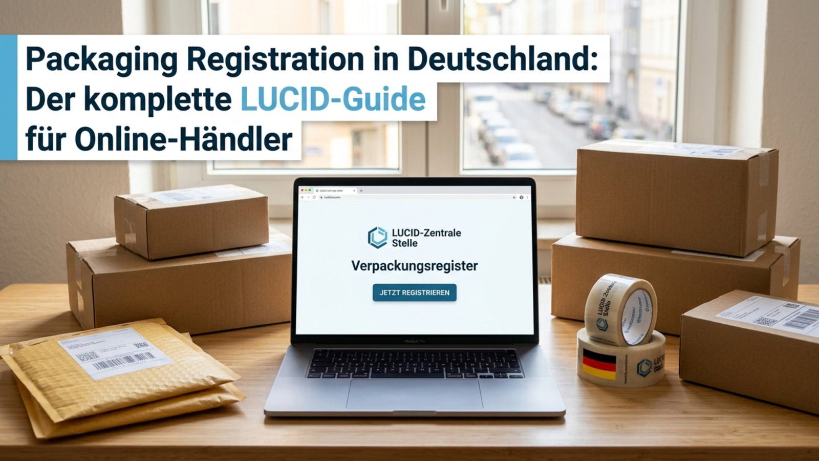 Packaging Registration in Deutschland: Der komplette LUCID-Guide für Online-Händler