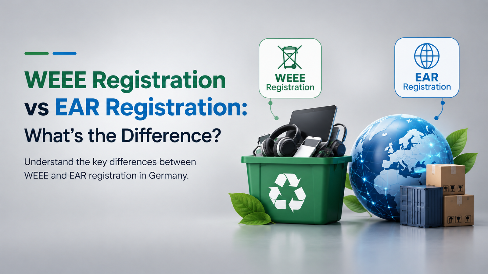 WEEE Registration vs EAR Registration: What's the Difference?