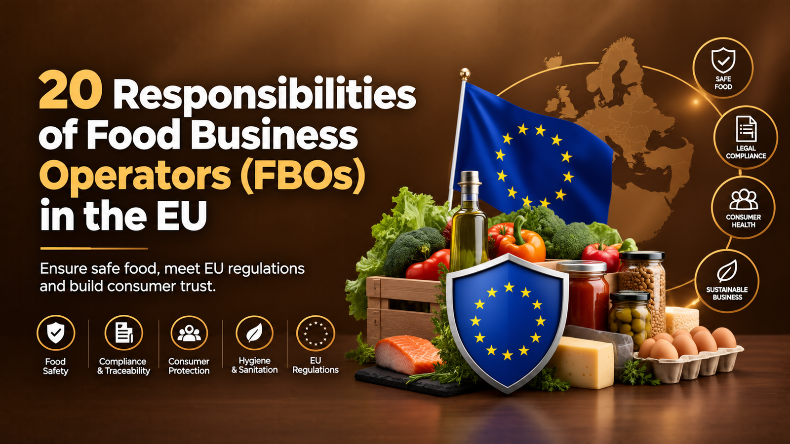 20 Responsibilities of Food Business Operators (FBOs) in the EU