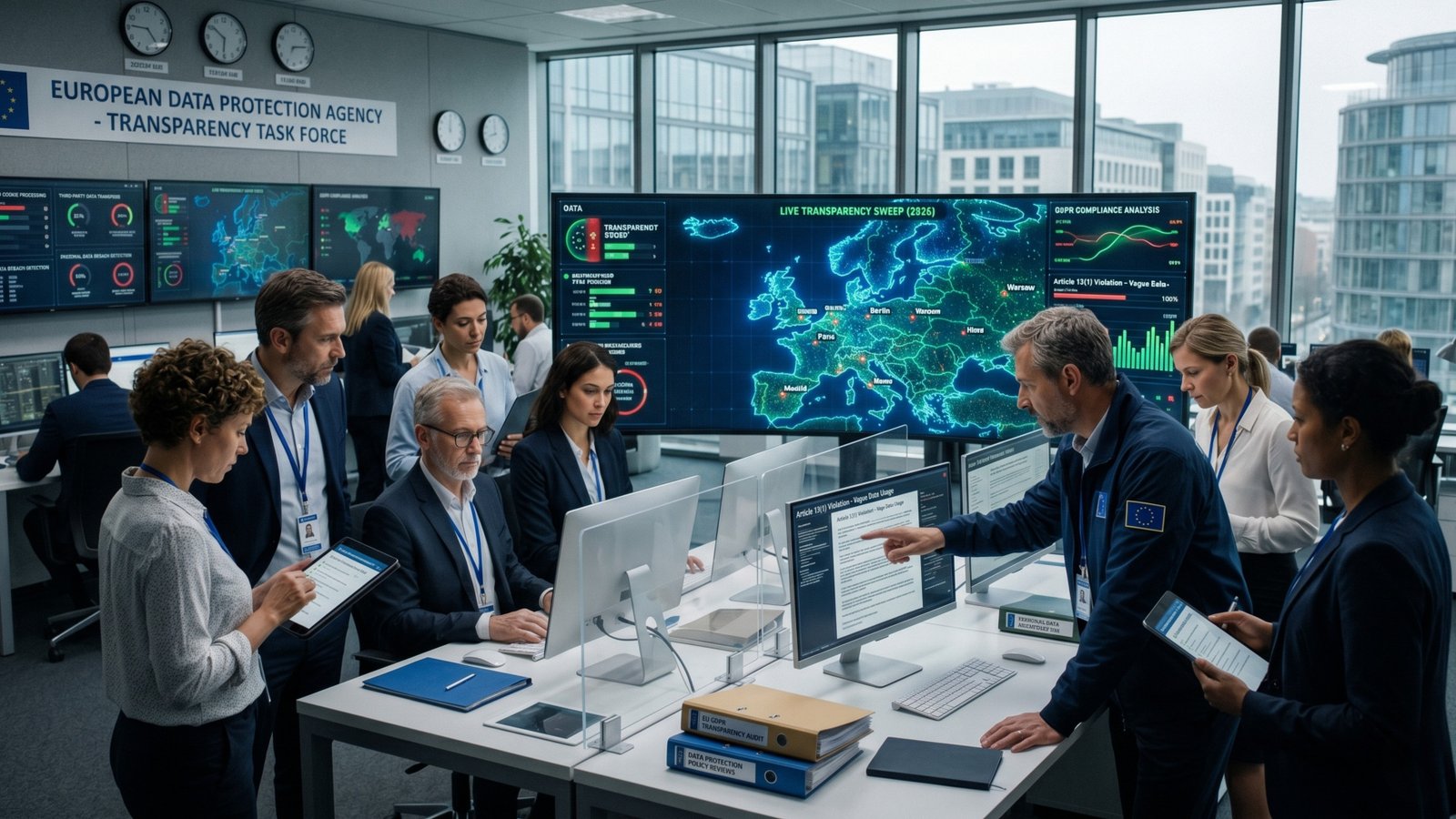 EU Watchdogs Launch GDPR Transparency Sweep Across Europe (2026)